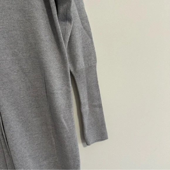 Wilfred Aritzia Merino Wool Grey Utopia Knit Button Front Dress Small - Picture 6 of 11